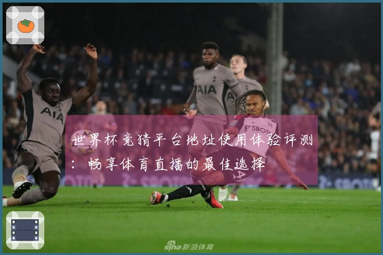 世界杯竞猜平台地址使用体验评测：畅享体育直播的最佳选择