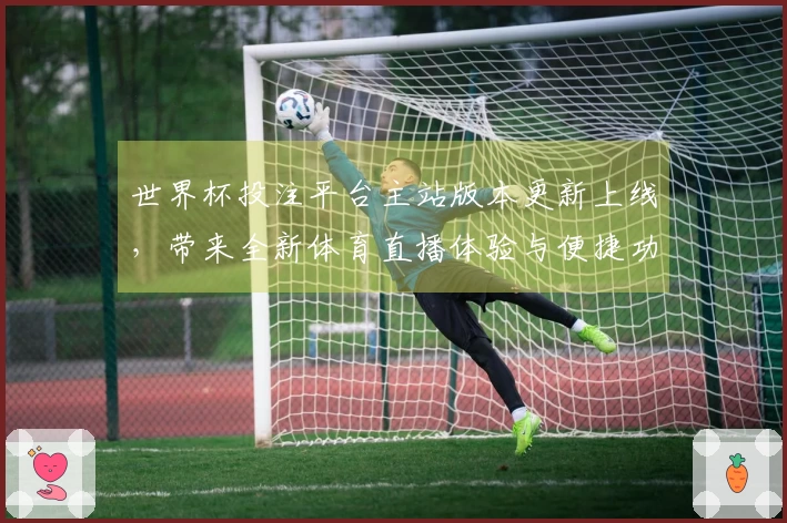 世界杯投注平台主站版本更新上线，带来全新体育直播体验与便捷功能升级